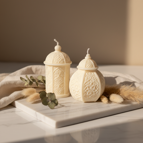 Arabic Lantern Candles samen