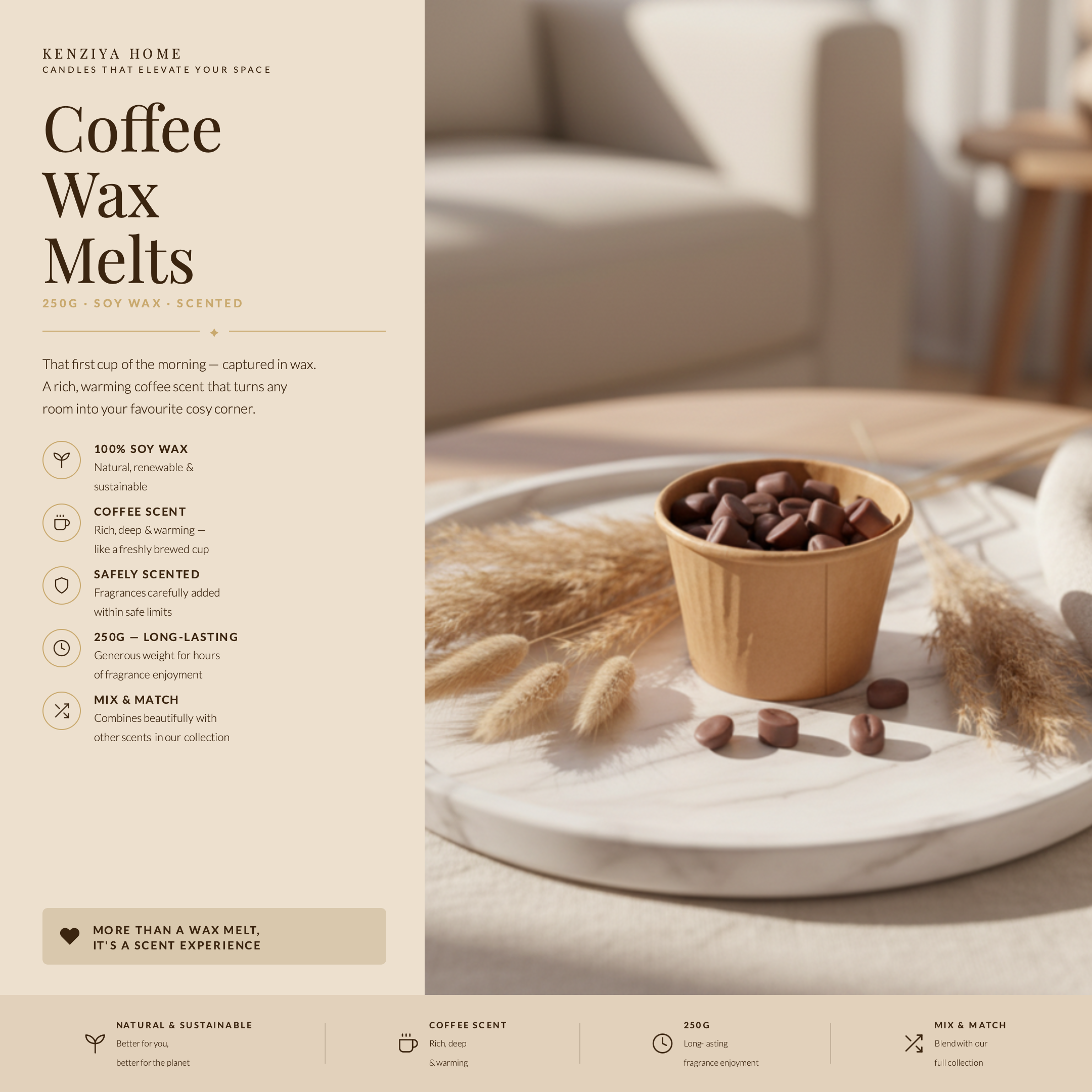 Coffee Wax Melts