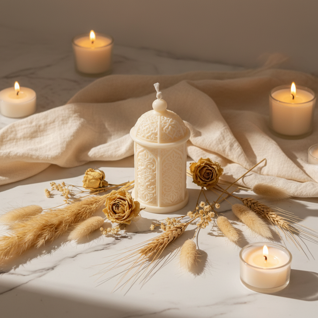 Grote Arabic Lantern Candle