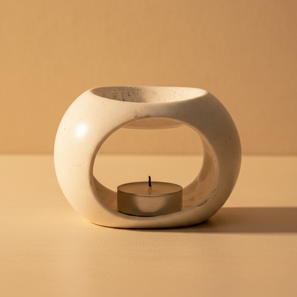 Wax Melt Brander Rond warm